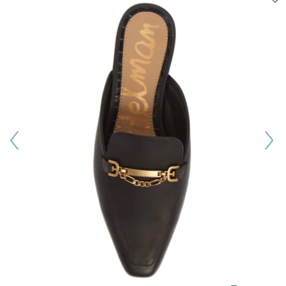 Evelan Chain Loafer Mule